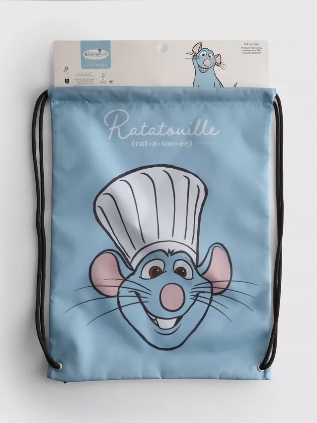 Kordelzug-Tasche zu «Ratatouille» von Disney Pixar
