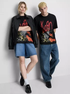 Korn-Hemd mit Aufdruck