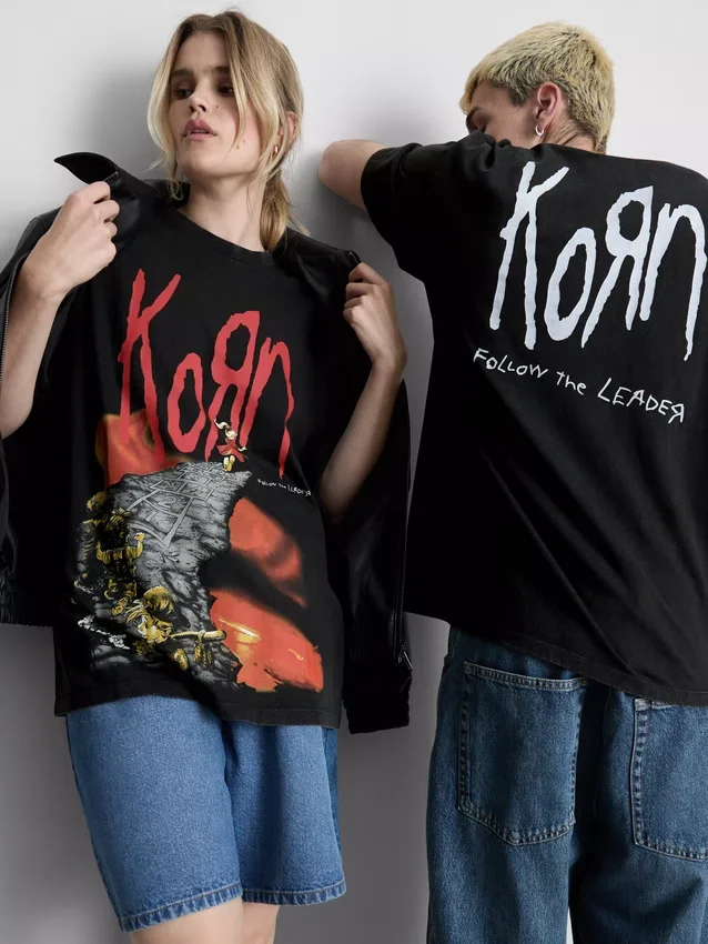 Korn-Hemd mit Aufdruck