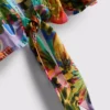 Kropp-Hemd mit tropischem Print