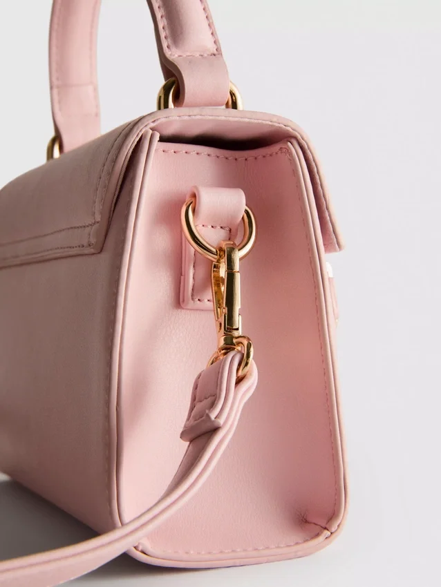 Kunstleder-Tasche mit Tragegriff