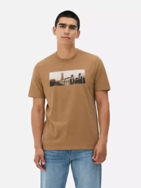 Kurzarm-Foto-T-Shirt