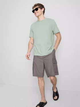 Kurzarm-Shorts in regulärer Passform