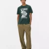 Kurzarm-T-Shirt «Canadian Rockies»
