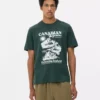 Kurzarm-T-Shirt «Canadian Rockies»