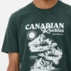 Kurzarm-T-Shirt «Canadian Rockies»