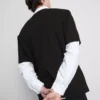 Kurzarm-T-Shirt in lockerer Passform