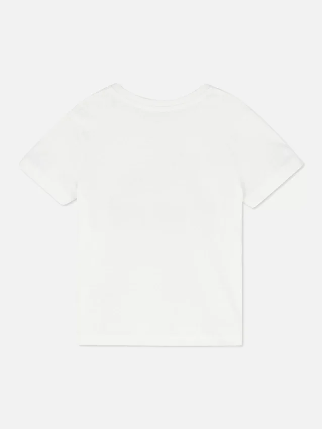 Kurzarm-T-Shirt mit Aufdruck