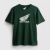 Kurzarm-T-Shirt mit Honda-Logo