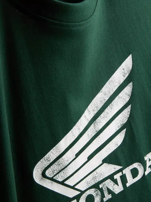Kurzarm-T-Shirt mit Honda-Logo