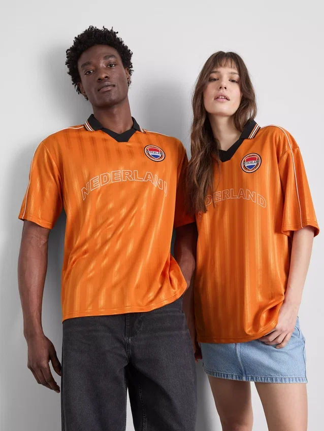 Kurzarm-T-Shirt «Netherlands»