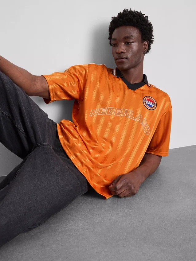 Kurzarm-T-Shirt «Netherlands»