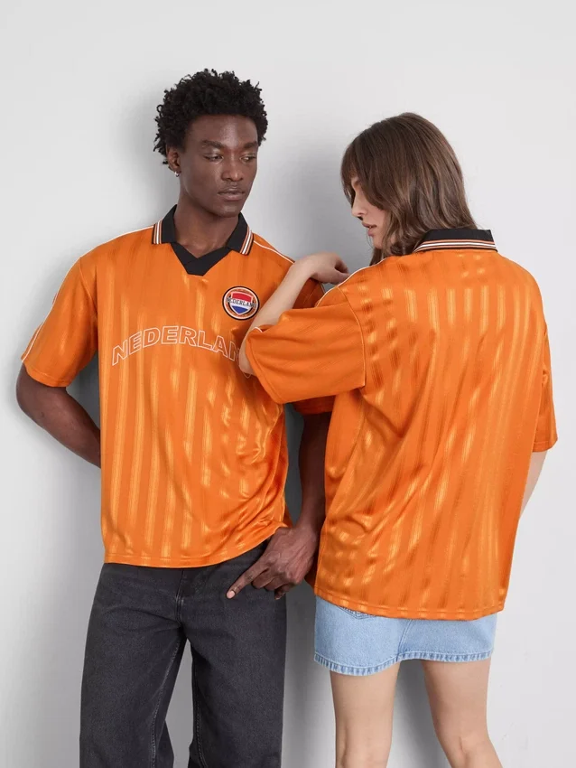 Kurzarm-T-Shirt «Netherlands»