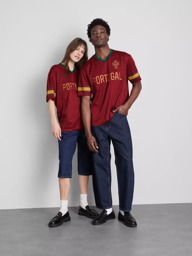 Kurzarm-T-Shirt «Portugal»