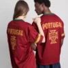 Kurzarm-T-Shirt «Portugal»