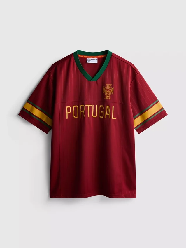 Kurzarm-T-Shirt «Portugal»