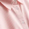 Kurzes, kastenförmiges Oxford-Shirt mit kurzen Ärmeln