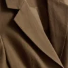 Kurzärmeliger Blazer mit Gürteldetail