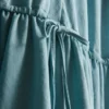 Kurzärmeliges, gestuftes Minikleid