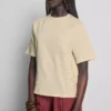 Kurzärmeliges Häkel-T-Shirt aus Baumwolle