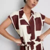 Kurzärmeliges Midi-Shirtkleid