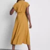Kurzärmeliges Midi-Shirtkleid