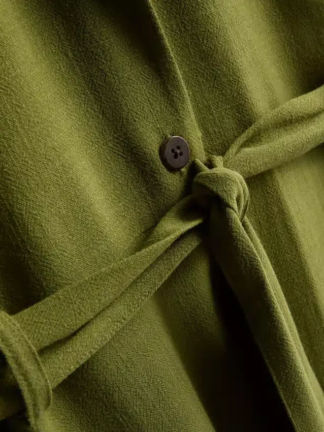 Kurzärmeliges Midi-Shirtkleid