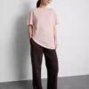 Langarm-T-Shirt mit Rundhalsausschnitt