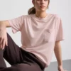 Langarm-T-Shirt mit Rundhalsausschnitt