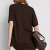 Langarm-T-Shirt mit Rundhalsausschnitt