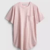 Langarm-T-Shirt mit Rundhalsausschnitt