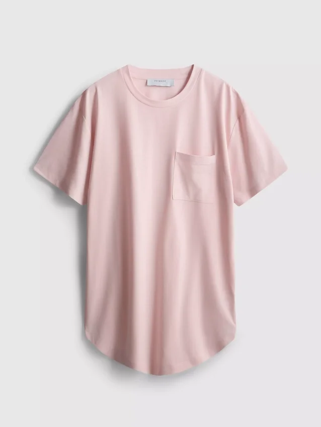 Langarm-T-Shirt mit Rundhalsausschnitt
