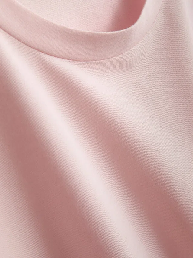 Langarm-T-Shirt mit Rundhalsausschnitt