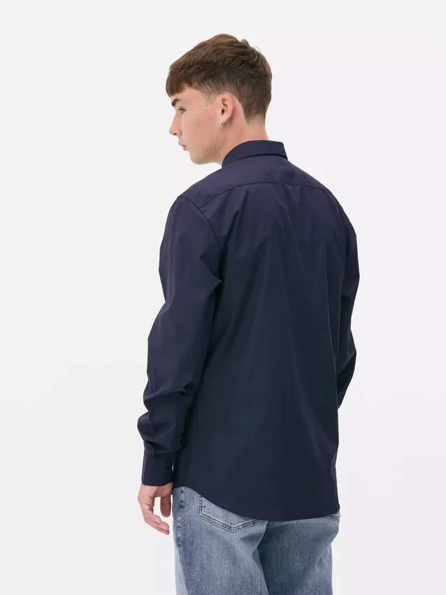 Langarmhemd in Regular-Fit