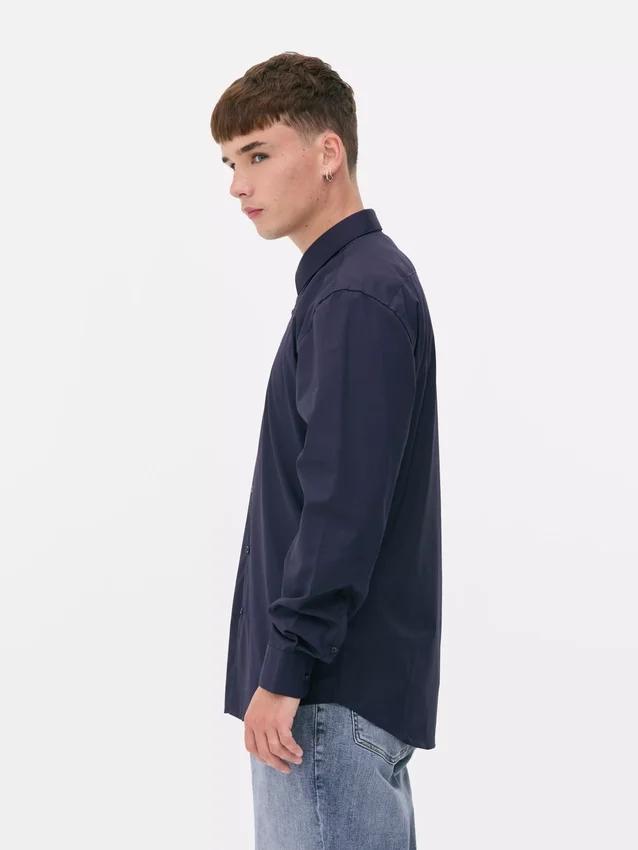 Langarmhemd in Regular-Fit