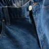 Lange Bermudashorts aus Baumwoll-Denim
