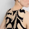 Langes bedrucktes Tanktop