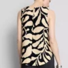 Langes bedrucktes Tanktop