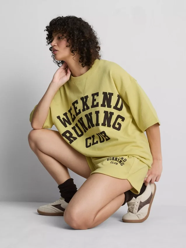 Laufclub-Shorts mit hohem Baumwollanteil