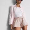 Lauffrack aus Baumwoll-Denim-Shorts