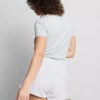 Lauffrack aus Baumwoll-Denim-Shorts