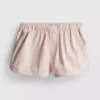 Lauffrack aus Baumwoll-Denim-Shorts