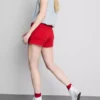 Laufshorts aus Jersey mit hohem Baumwollanteil