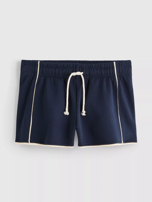 Laufshorts aus Jersey mit hohem Baumwollanteil