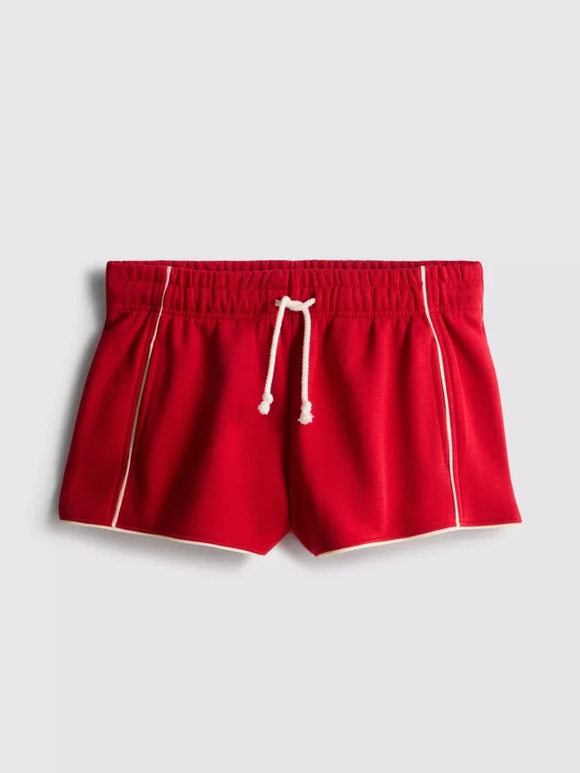 Laufshorts aus Jersey mit hohem Baumwollanteil