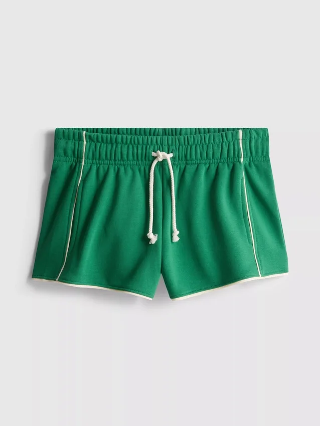 Laufshorts aus Jersey mit hohem Baumwollanteil