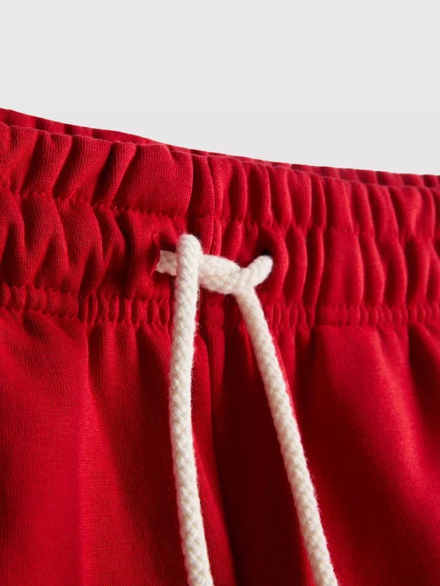 Laufshorts aus Jersey mit hohem Baumwollanteil