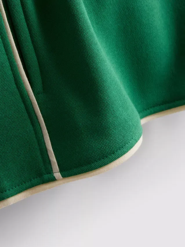 Laufshorts aus Jersey mit hohem Baumwollanteil