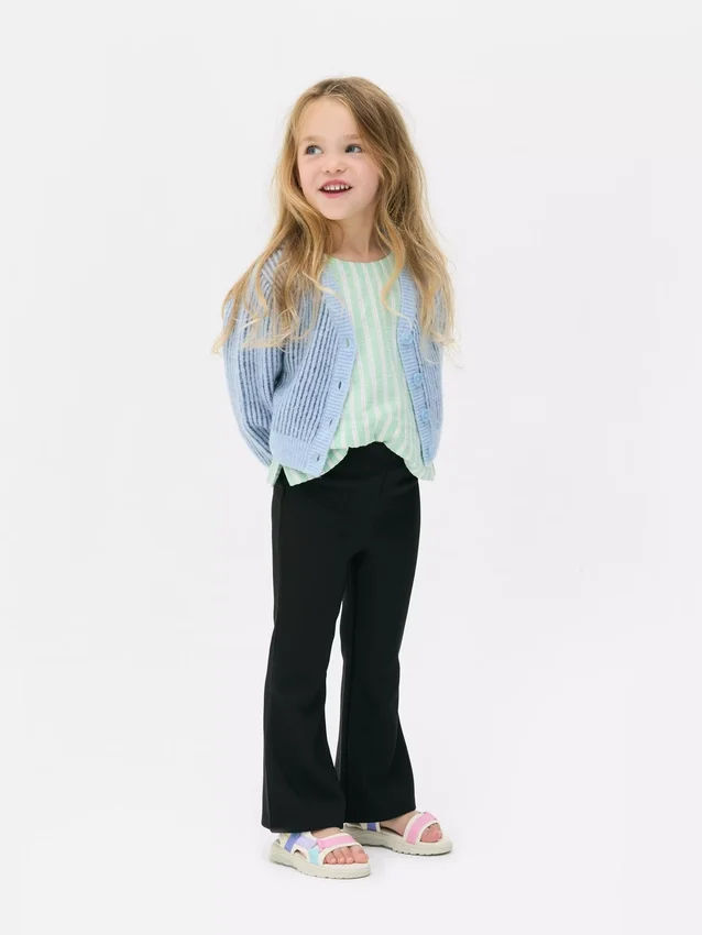 Leggings im Ottoman-Stil mit ausgestelltem Bein