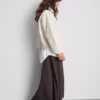 Leichte, geraffte Jacke